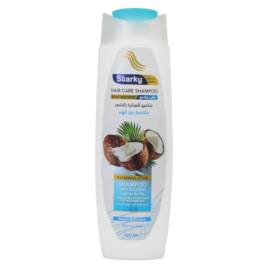Starky Hair Care Shampoo With Coconut Moist&Shiny Repair&Protect-400ml