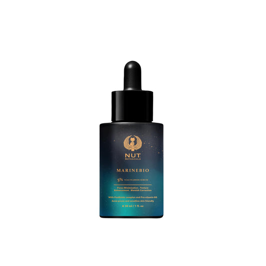 NUT Botanicals Marinebio 5% Niacinamide Serum With Panthenol B5 & Postbiotic Complex 30 Ml