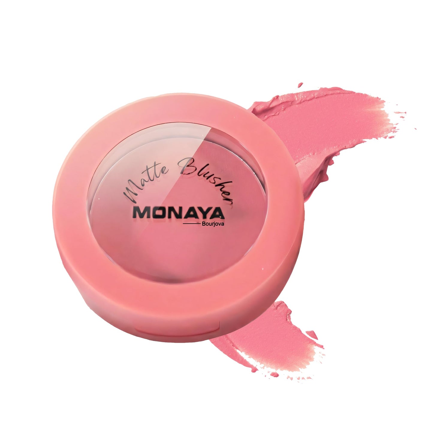 Monaya B005 Matte Blush – Soft Matte Finish with No Shine, Buildable Natural Color from Sheer to Defined, Silky Easy-to-Blend Formula, Long-Lasting All-Day Wear (B104A)