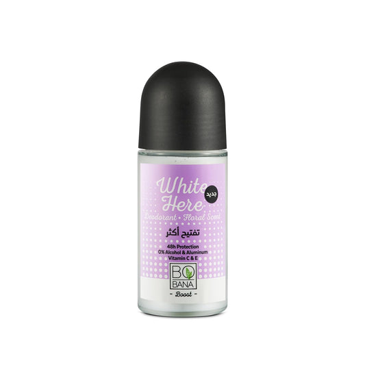Bobana "White Here" Deodorant With Floral Scent
