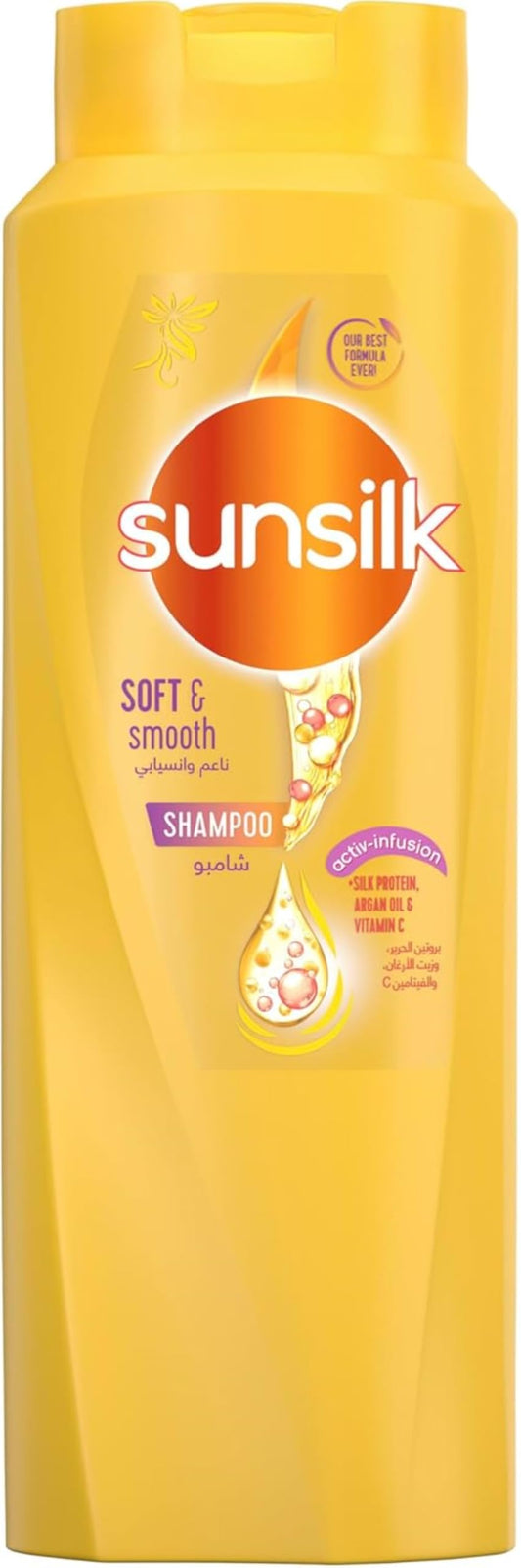 Sunsilk Shampoo Soft & Smooth 600ML Promo
