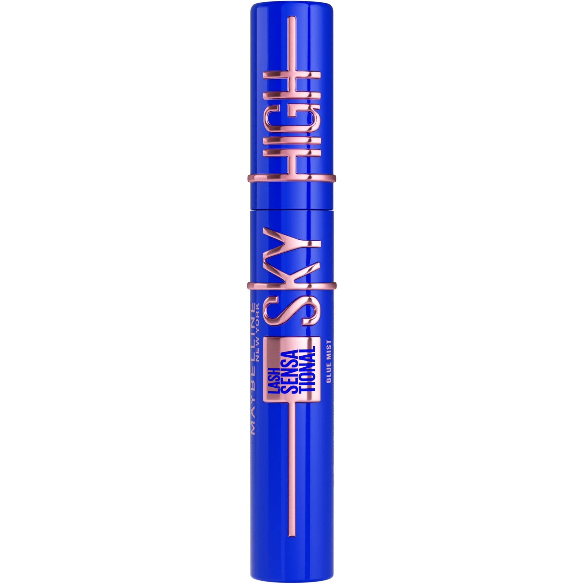 MAYBELLINE New York, Sky High Lash Sensational Mascara, Limitless Length & Volume, Flex Tower Brush, Light-as-Air Feel, With Bamboo Extract, Blue Mist