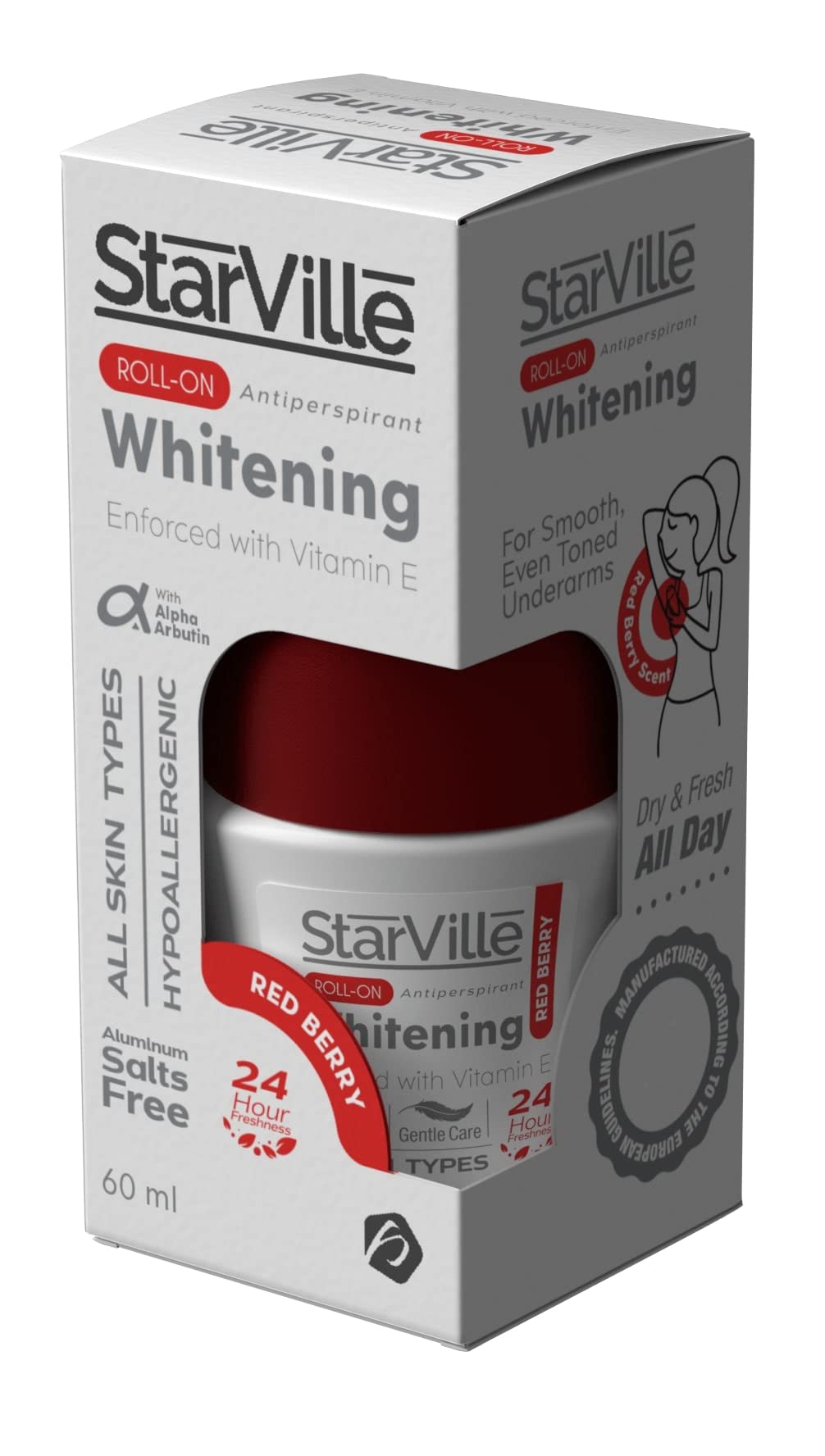 Starville Star Ville whitening roll on redberry 60 ml
