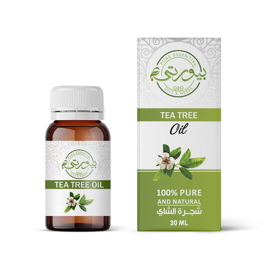 Purity - Tea Tree Essential Oil, 100% Pure Natural for Aromatherapy, Face, Hair, Skin, Acne, Scalp, Foot and Toenails | Non-GMO Verified 30 ML