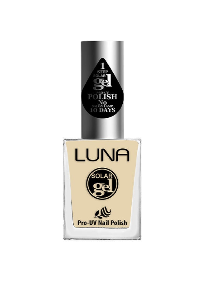 Luna Solar Gel Nail Polish -  White Studio No.1001 - 10 ml