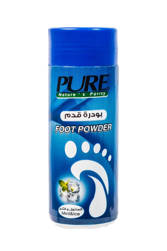 PURE Foot Deodorant Menthol 50gm