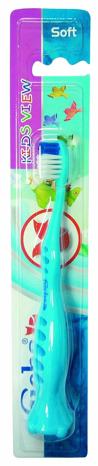 Fuchs Kid's View Soft Toothbrush for Kids, Multicolor