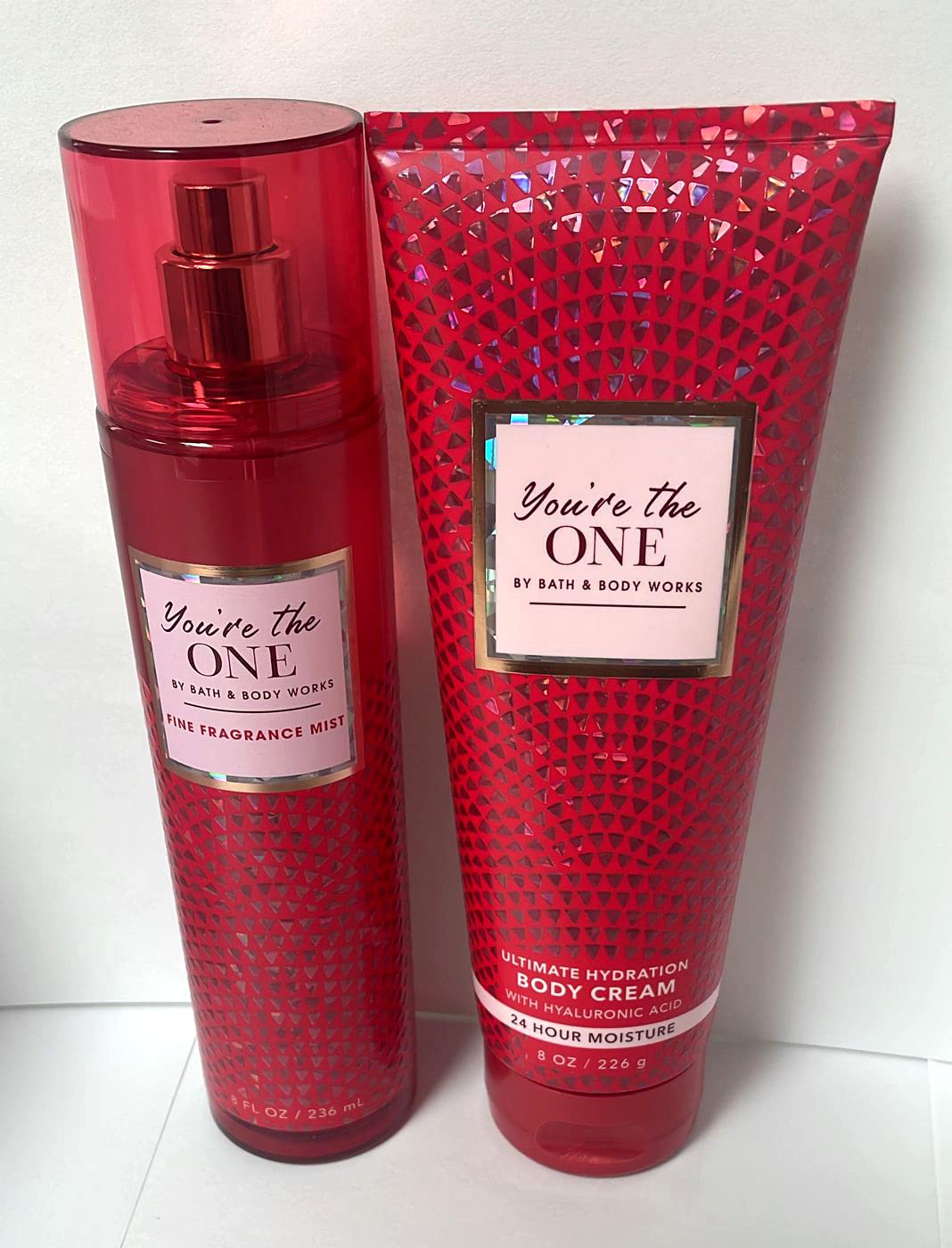 Bath & Body Works Bath and Body Works You're the One Gift Set with Body Mist and Fine Fragrance (Packaging Varies)