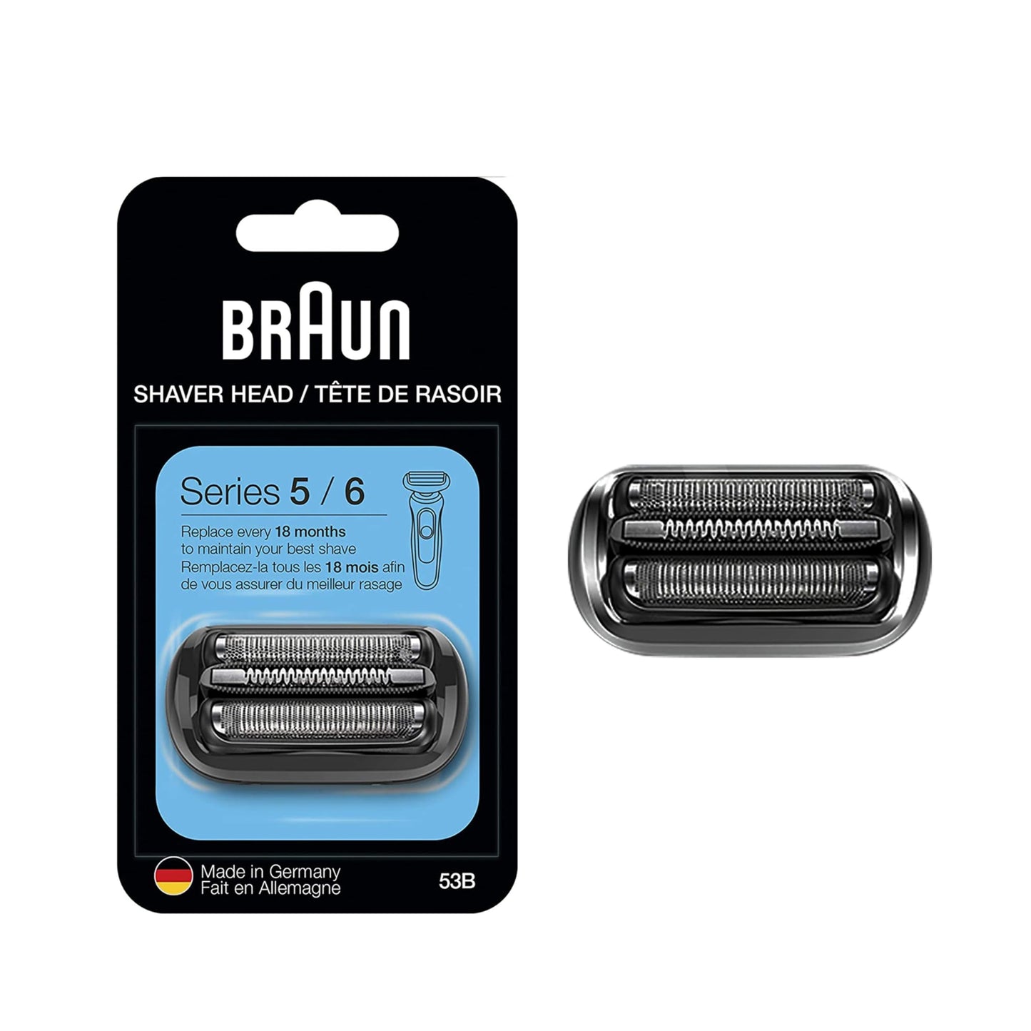Braun 53B New Gen S5/6 Foil & Cutter Ersatz Scherkopf