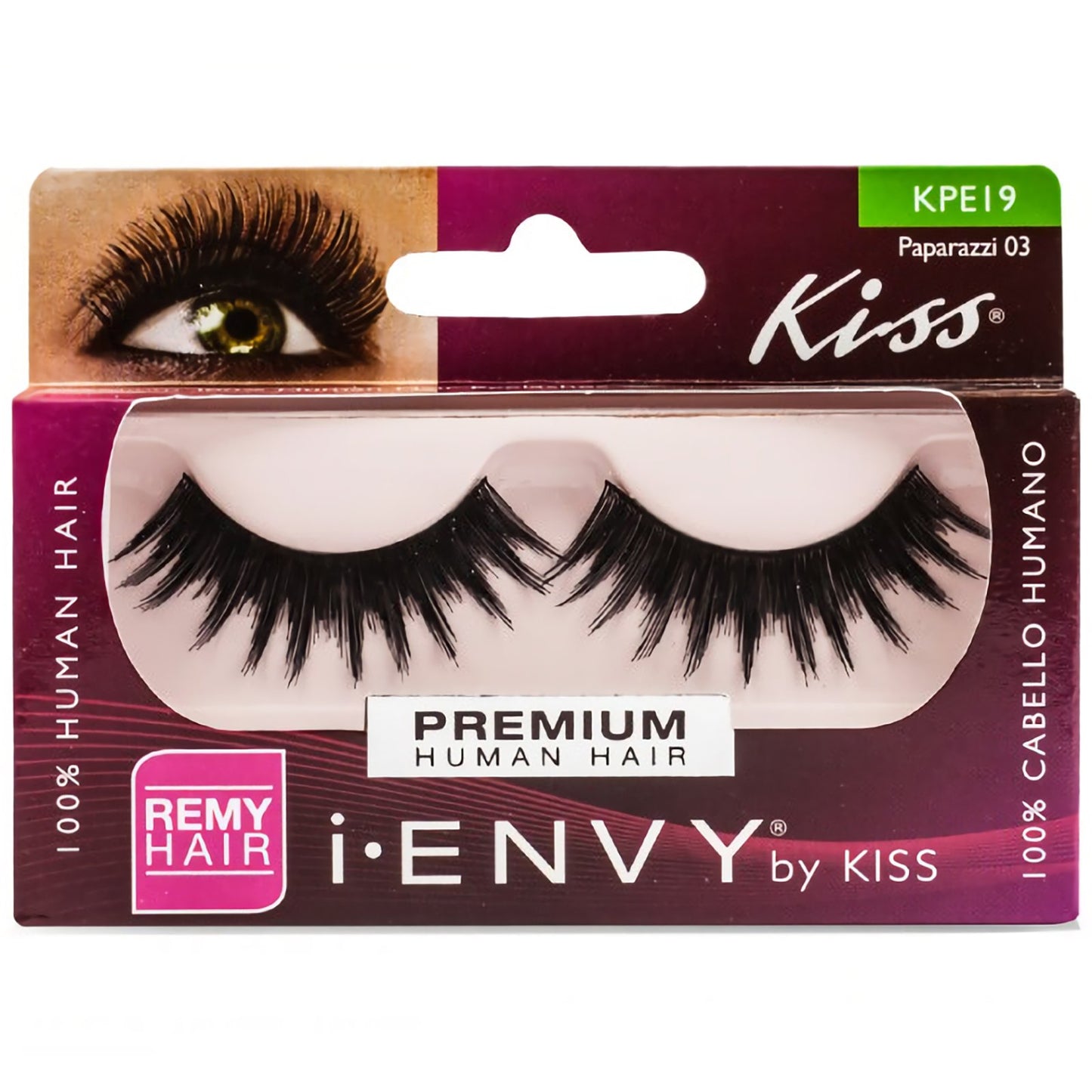 Kiss Kpe19 I Envy Velvet 03 Eye Lashes - Single