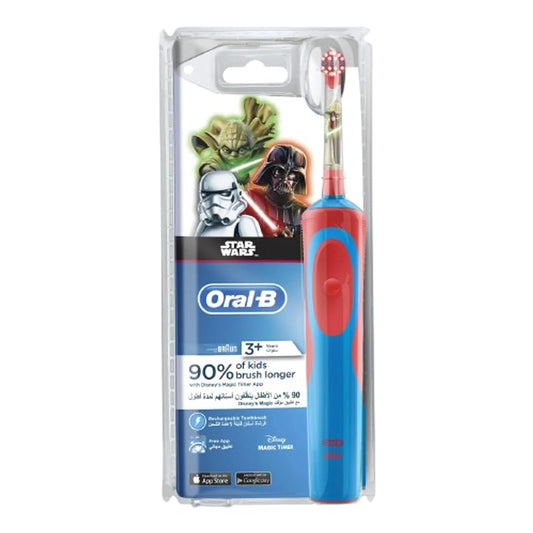 Oral-B Stages Power Electric Toothbrush Rechargeable for Kids Featuring Star Wars Characters