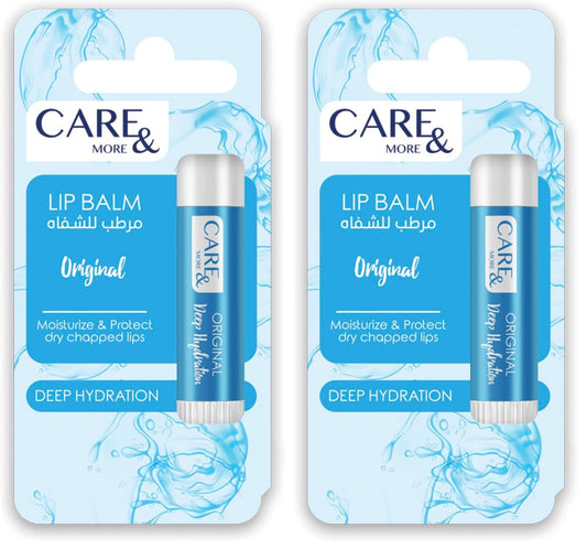 Care More Original Lip Balm 4 g (Pack of 2)