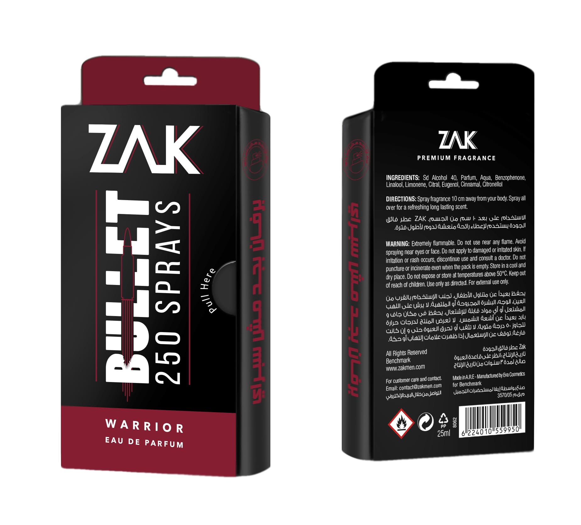 ZAK Warrior - Eau De Parfum - 25 ml