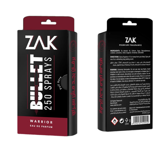 ZAK Warrior - Eau De Parfum - 25 ml