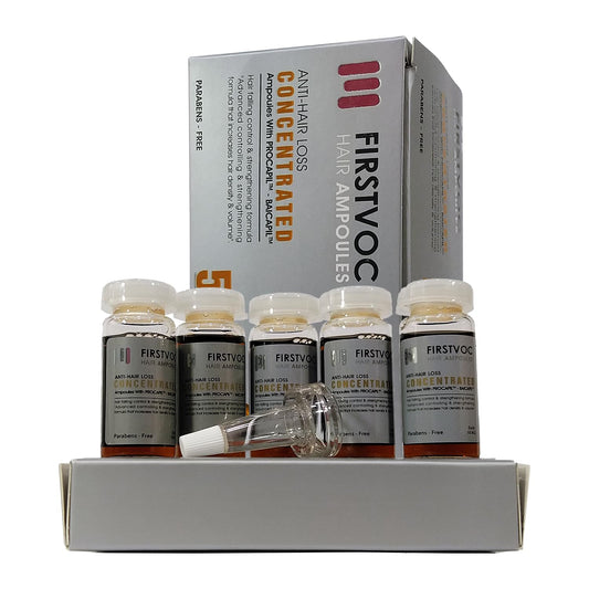 FirstVoc Anti-HairLoss Ampoules 5 * 10ml Unisex-Adults