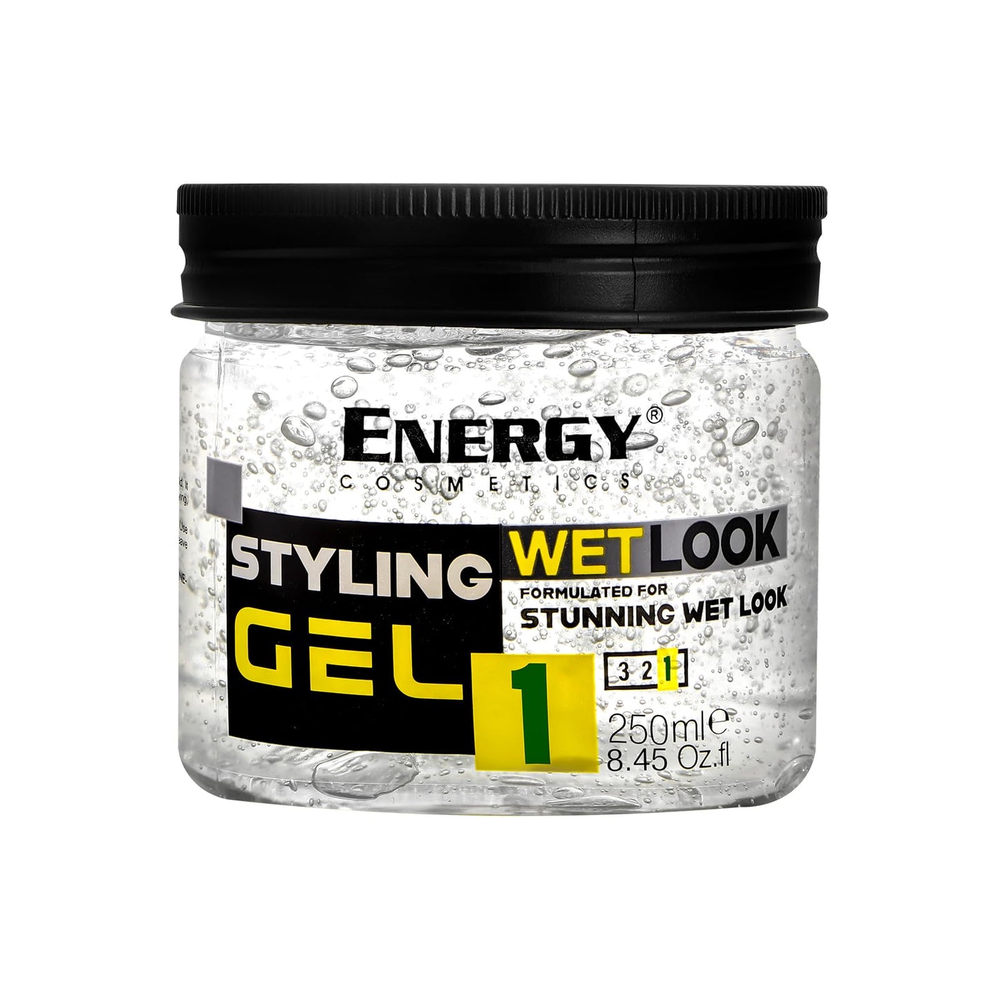 ENERGY Hair Styling Gel, Wet Look, 250ml