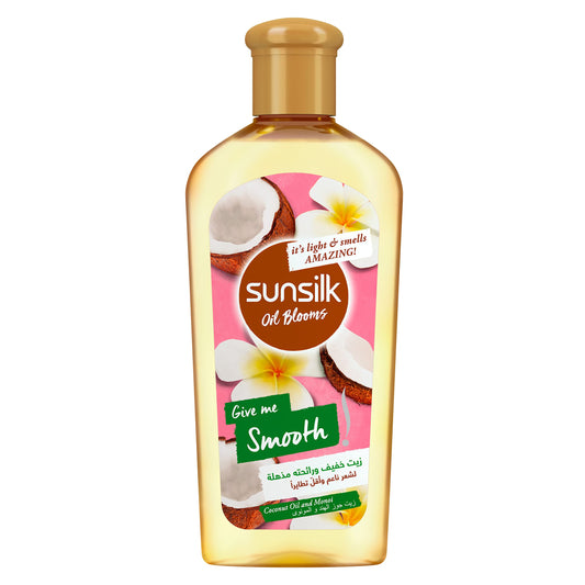 Sunsilk Oil blooms, Hair oil with coconut and monoi, for Soft & Smooth hair 250ML (Packaging may vary)