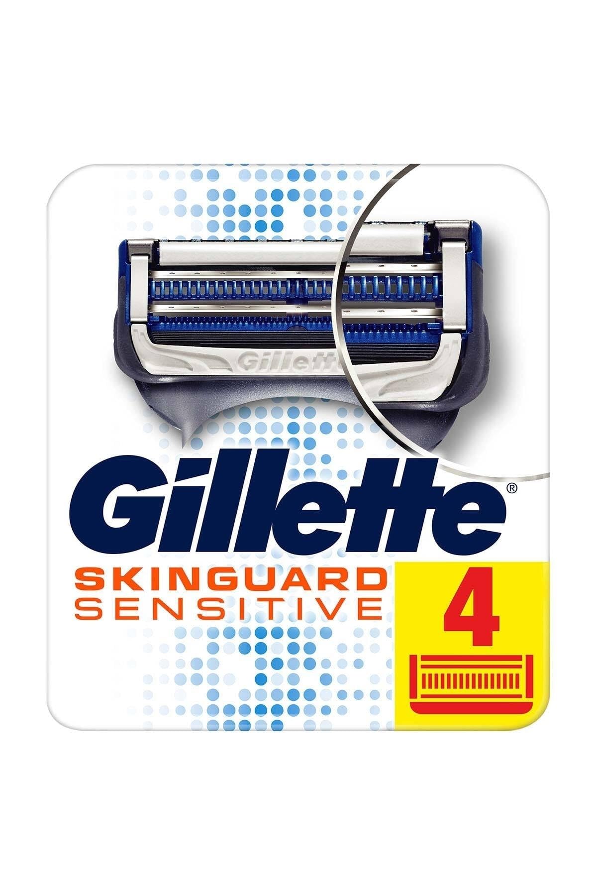 Gillette SkinGuard Sensitive Razor Refill Blades – Pack of 4