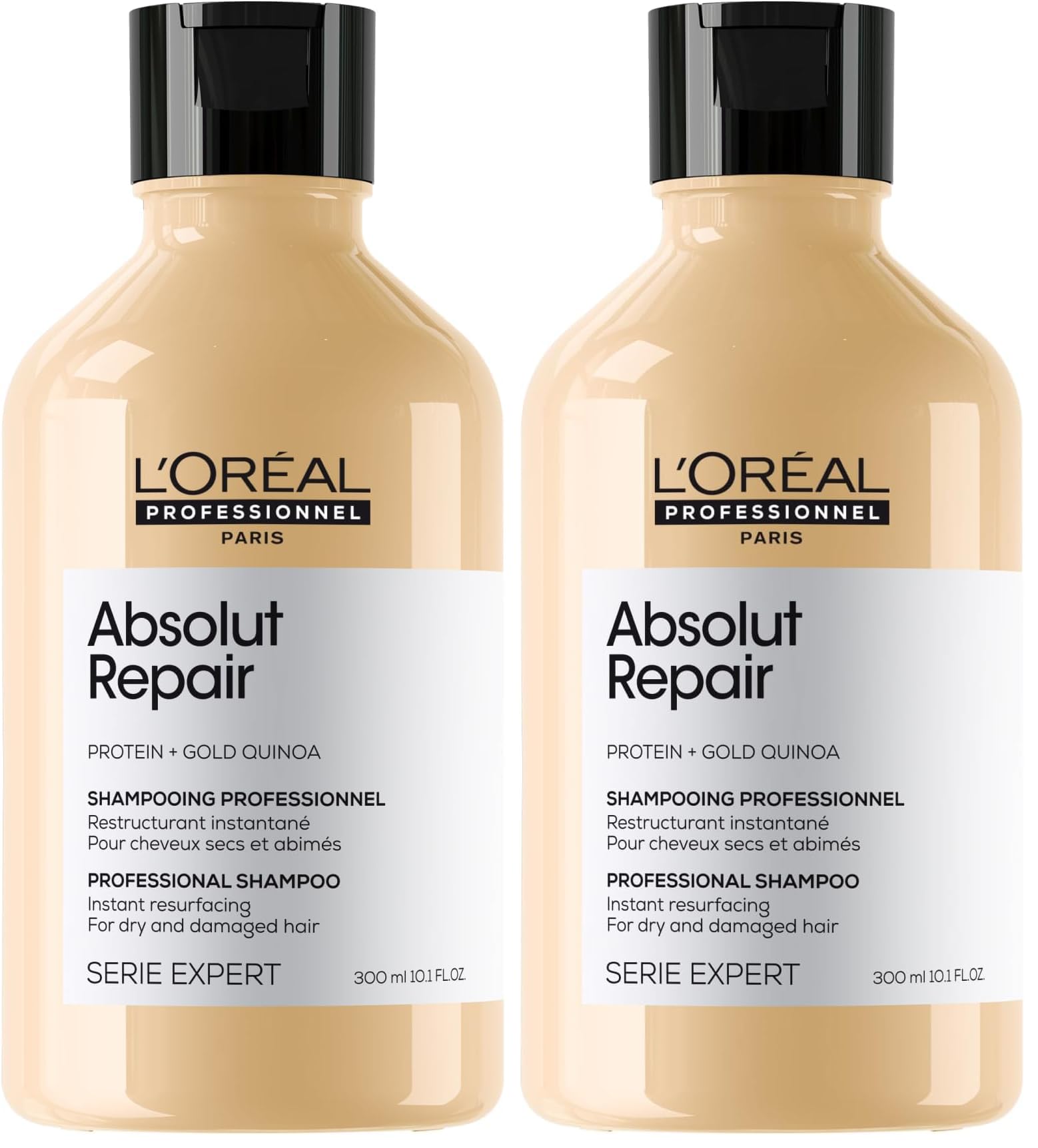 L’Oréal Paris L'Oreal Professionel Absolut Repair Shampoo for Damaged and Dry Hair -300ml (Pack of 2)