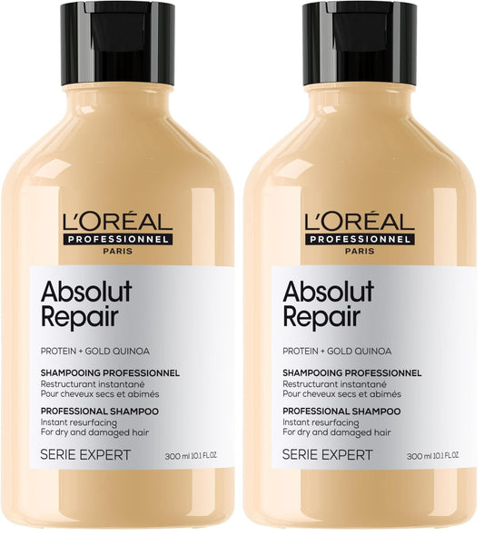 L’Oréal Paris L'Oreal Professionel Absolut Repair Shampoo for Damaged and Dry Hair -300ml (Pack of 2)