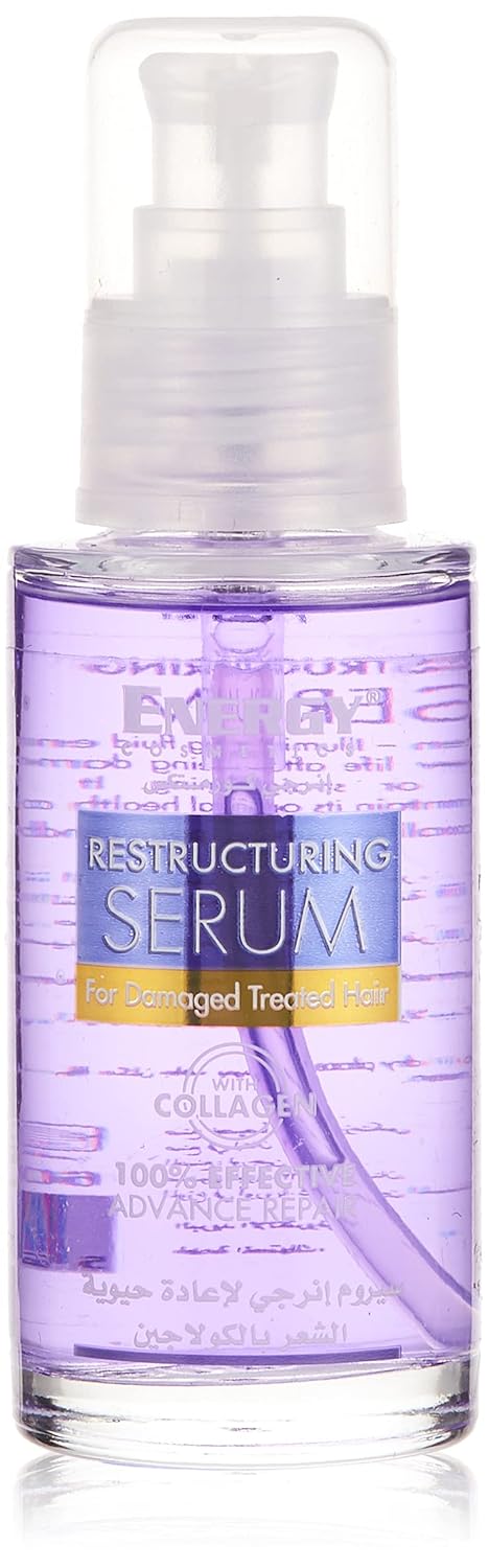 Energy Cosmetics restr with collagen hair serum, 60 ml, 3430037