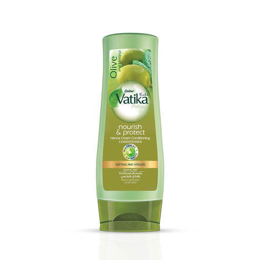 Vatika Naturals Moisture Treatment Conditioner (180mL) | Natural Extracts Enriched with Almond and Honey | Deep Nourishment For Dry and Frizzy Hair