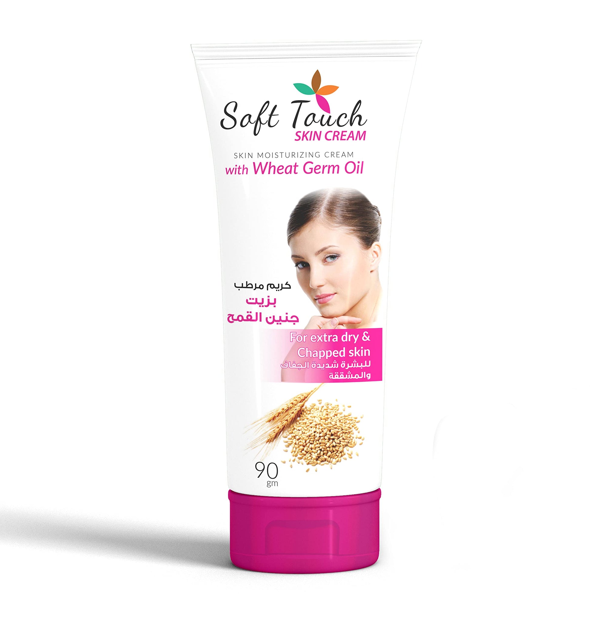 Five Fives Soft Touch Skin Cream Wheat Germ Oil for Extra Dry & Chapped Skin-90 gm