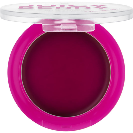 Essence Juicy Berry Tinted Lip & Cheek Balm, Blush Purple, Colour-Adapting, Instant Result, Vegan, Paraben-Free, Microplastic-Free, 3 g