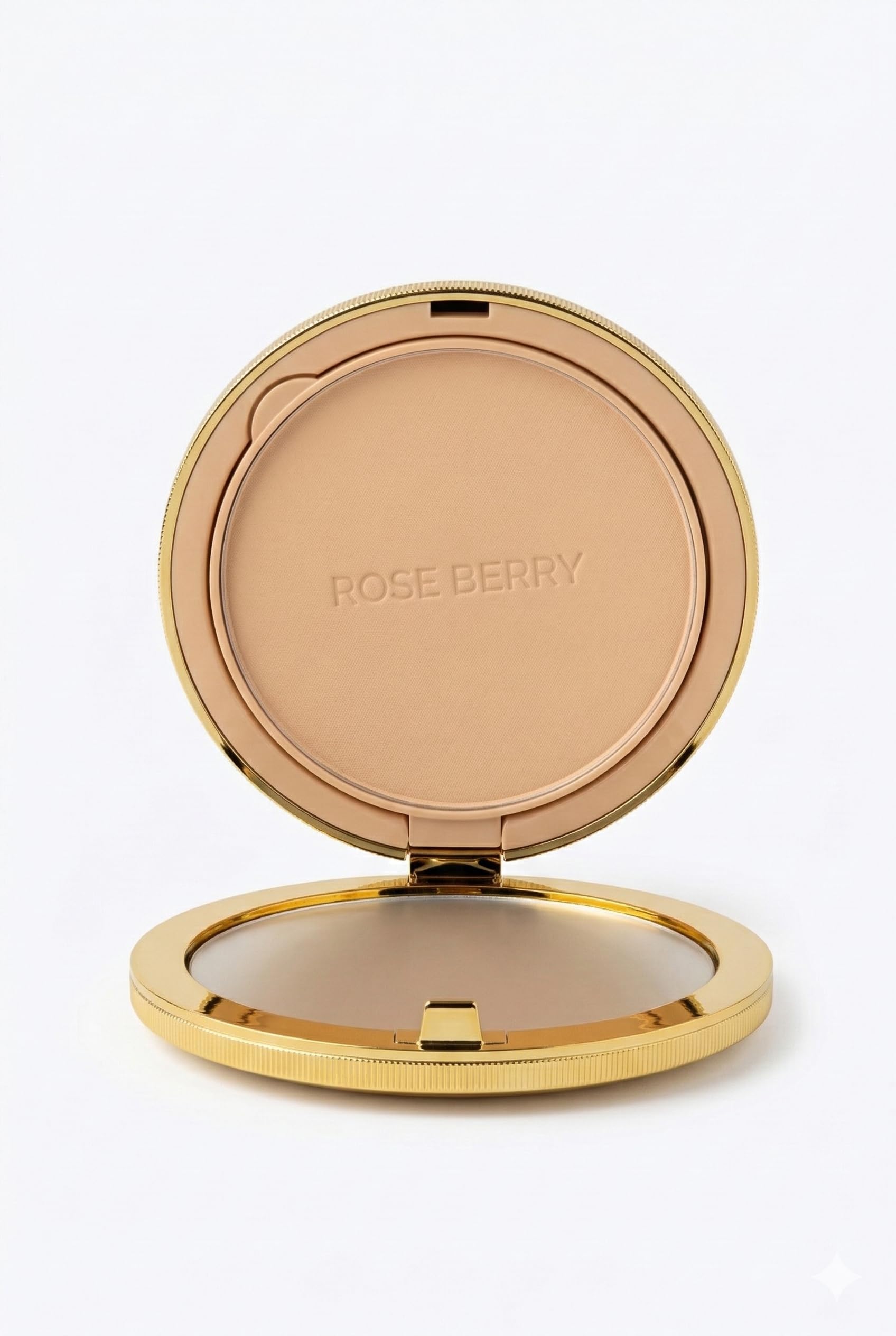 Rose Berry Pressed Powder, Delicate Velvet Finish with Light Setting Effect, 13.5g, Shade R02