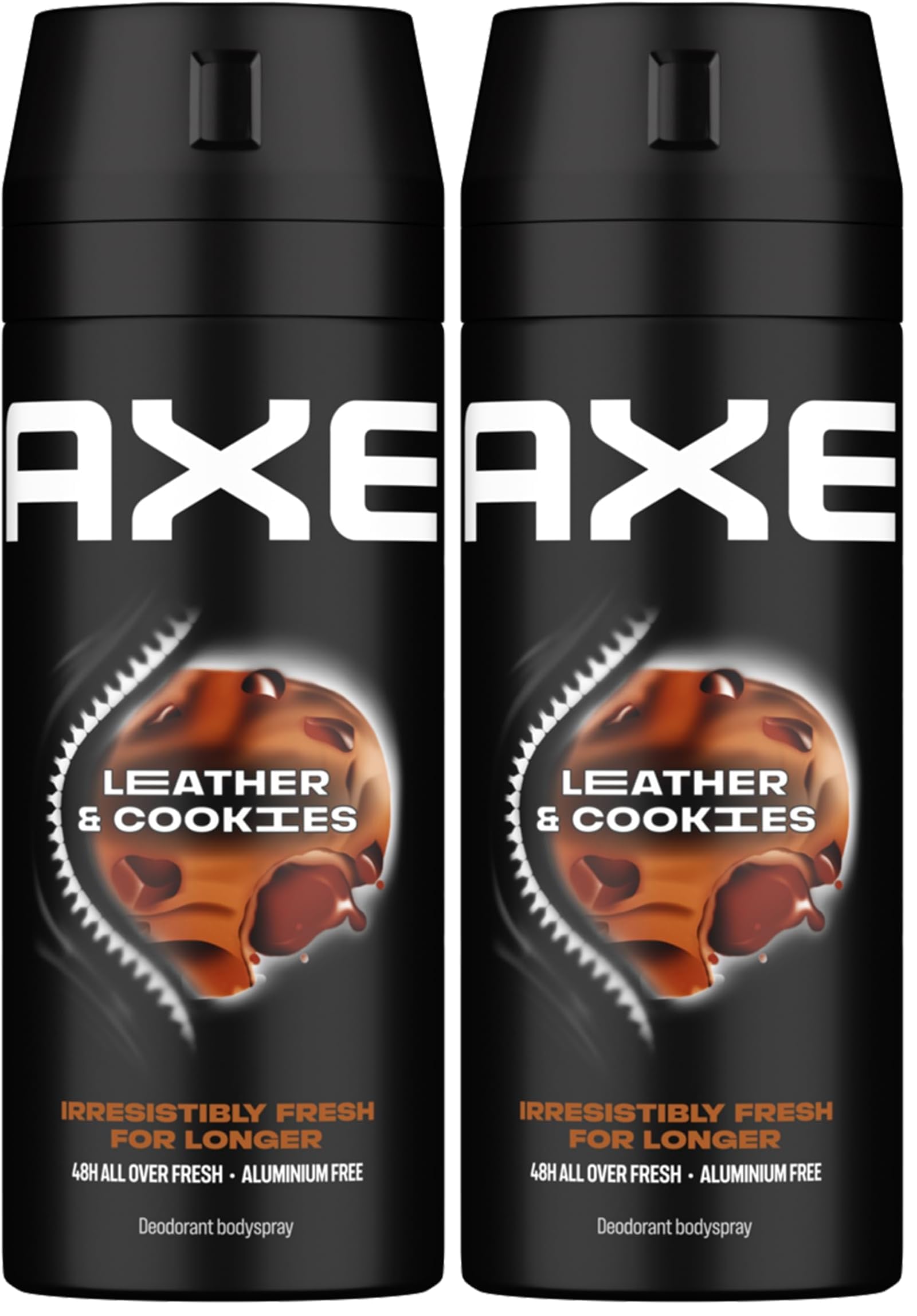 Axe Body Spray for Men Leather & Cookies 150ML (Pack of 2)