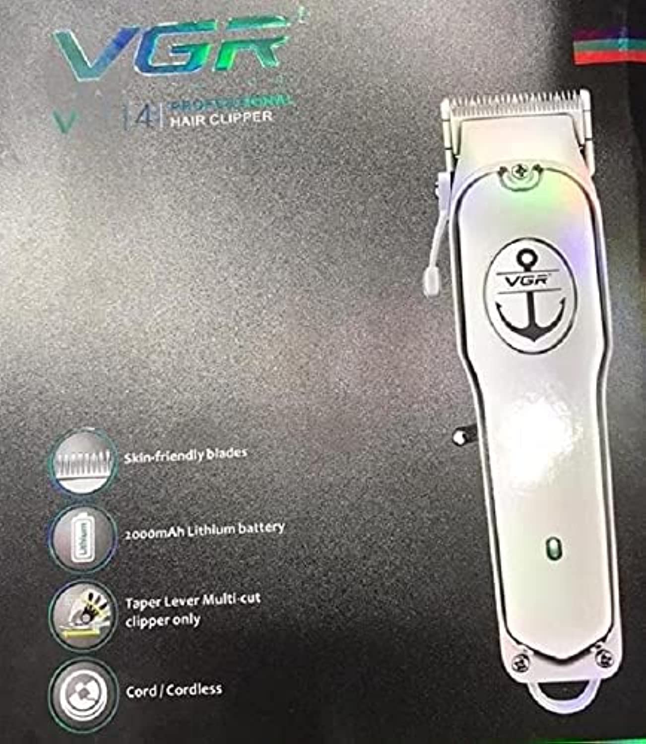 Vgr V-140 Rechargeable Hair Shaver, 2725603213227
