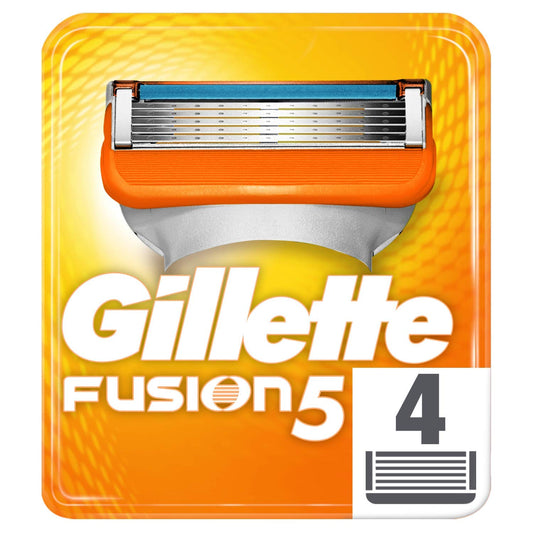 Gillette Fusion5 Razor 4 Blades for Men