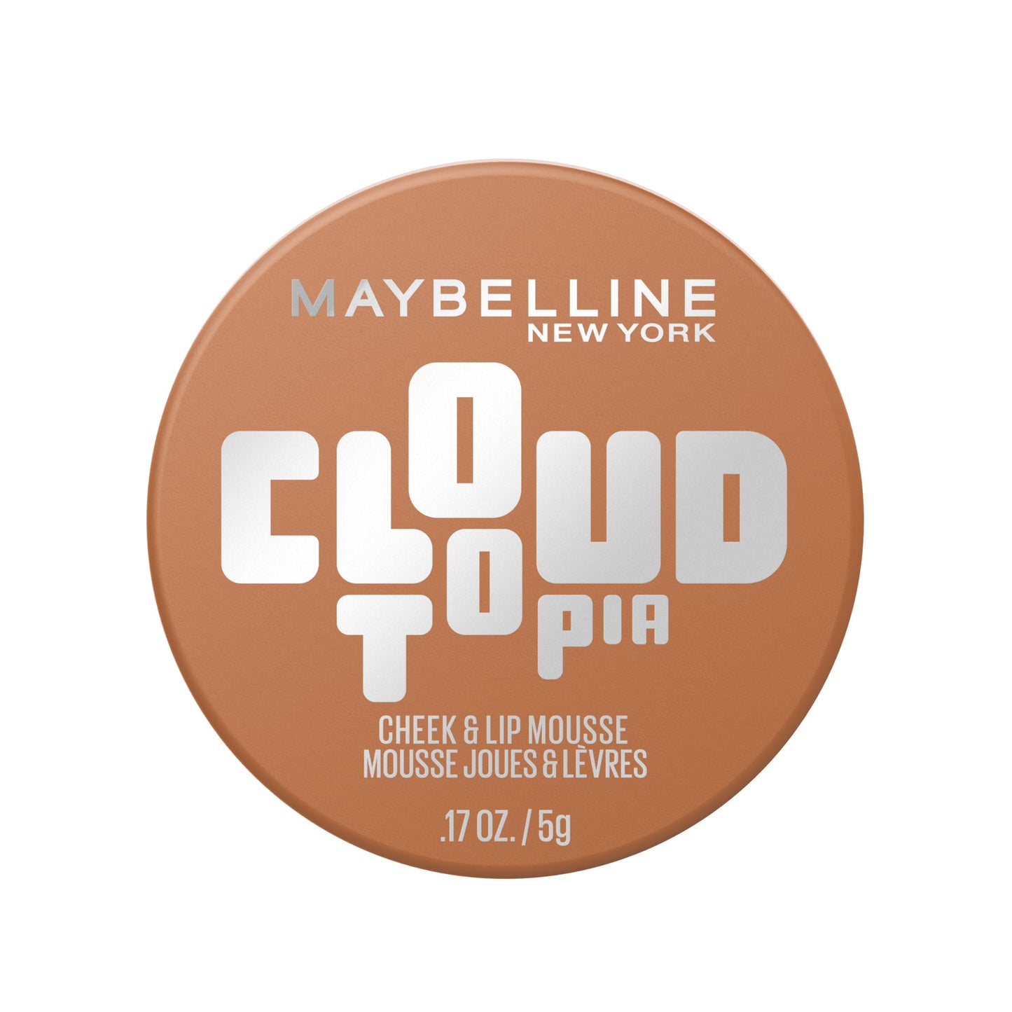 Maybelline New York Blush and Lip, Cloudtopia Blush Cheek & Lip Mousse, For Up to 14 Hour Cheek Colour, Resists Sweat, Transfer and Creasing, Shade 12 Toasted Sky