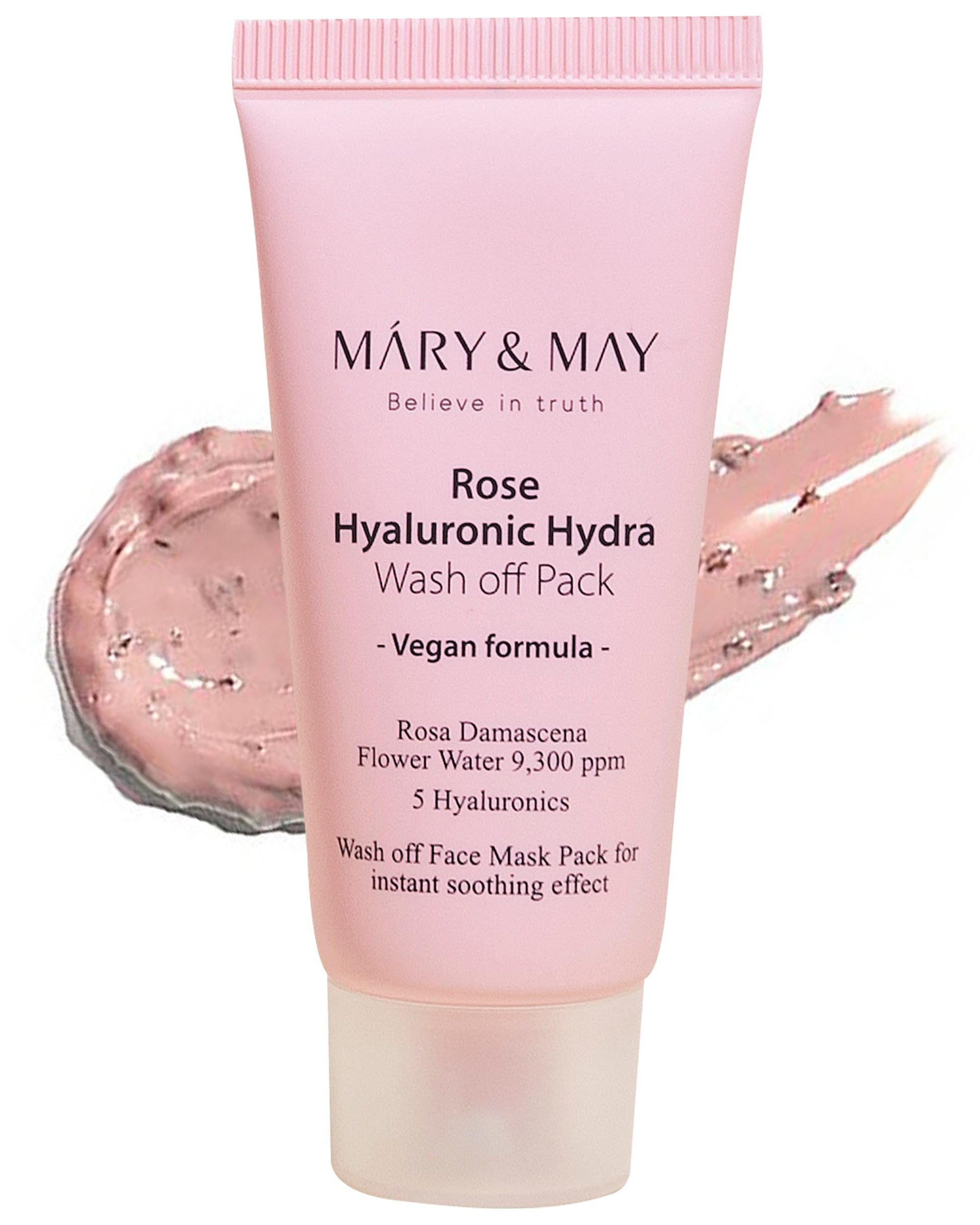 MARY & MAY Rose Hyaluronic Hydra Wash Off 30g