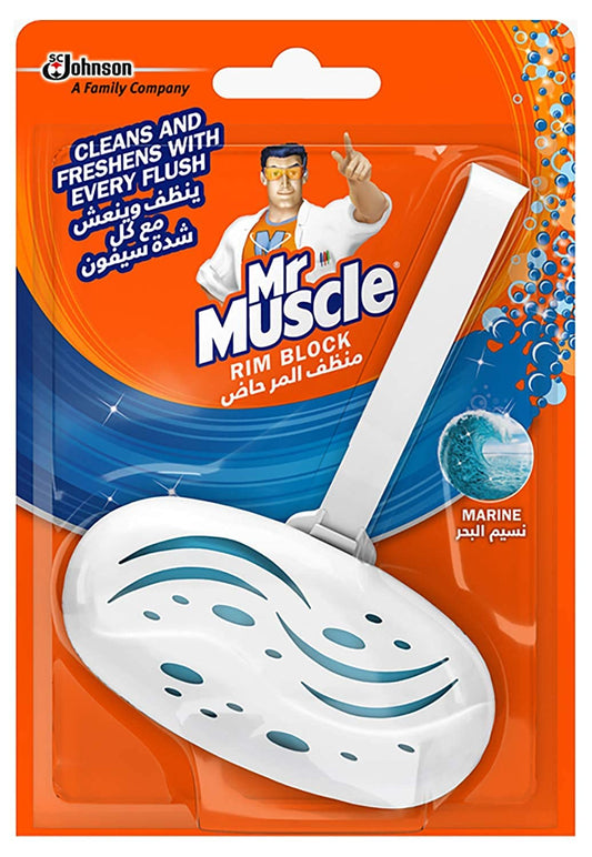 Mr. Muscle Rim Block - Marine, 40 Gm