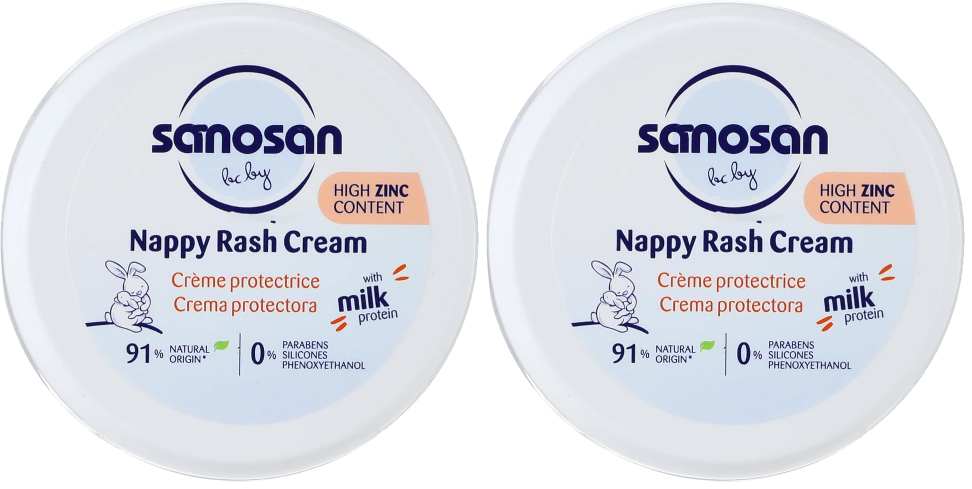Sanosan Nappy Rash cream 150 ml (Pack of 2)