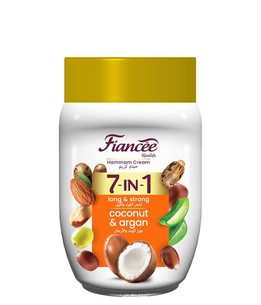 Fiancée Fiancee Hammam Cream 7 IN 1 With Coconut And Argan (Long & Strong) - 950ML