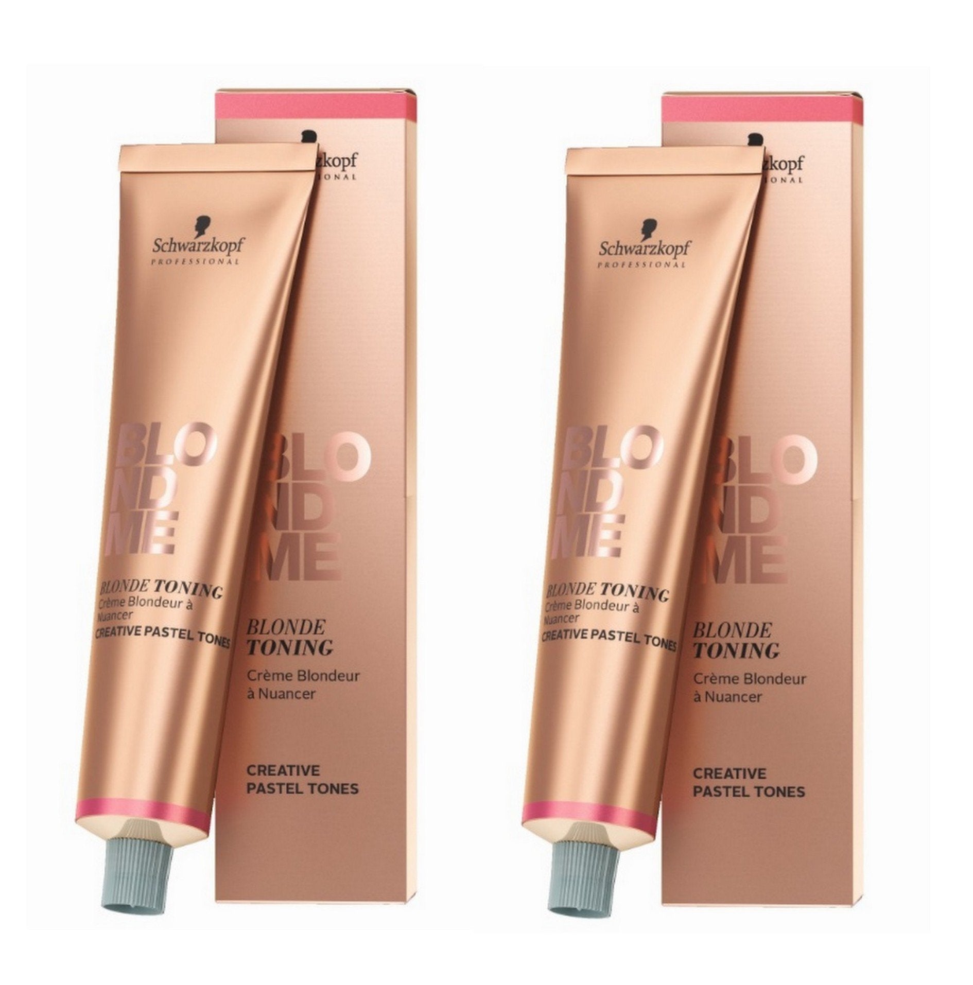 Schwarzkopf Blondme Blonde Toning Sand 2 x 60 ml Hair Colour Colouration