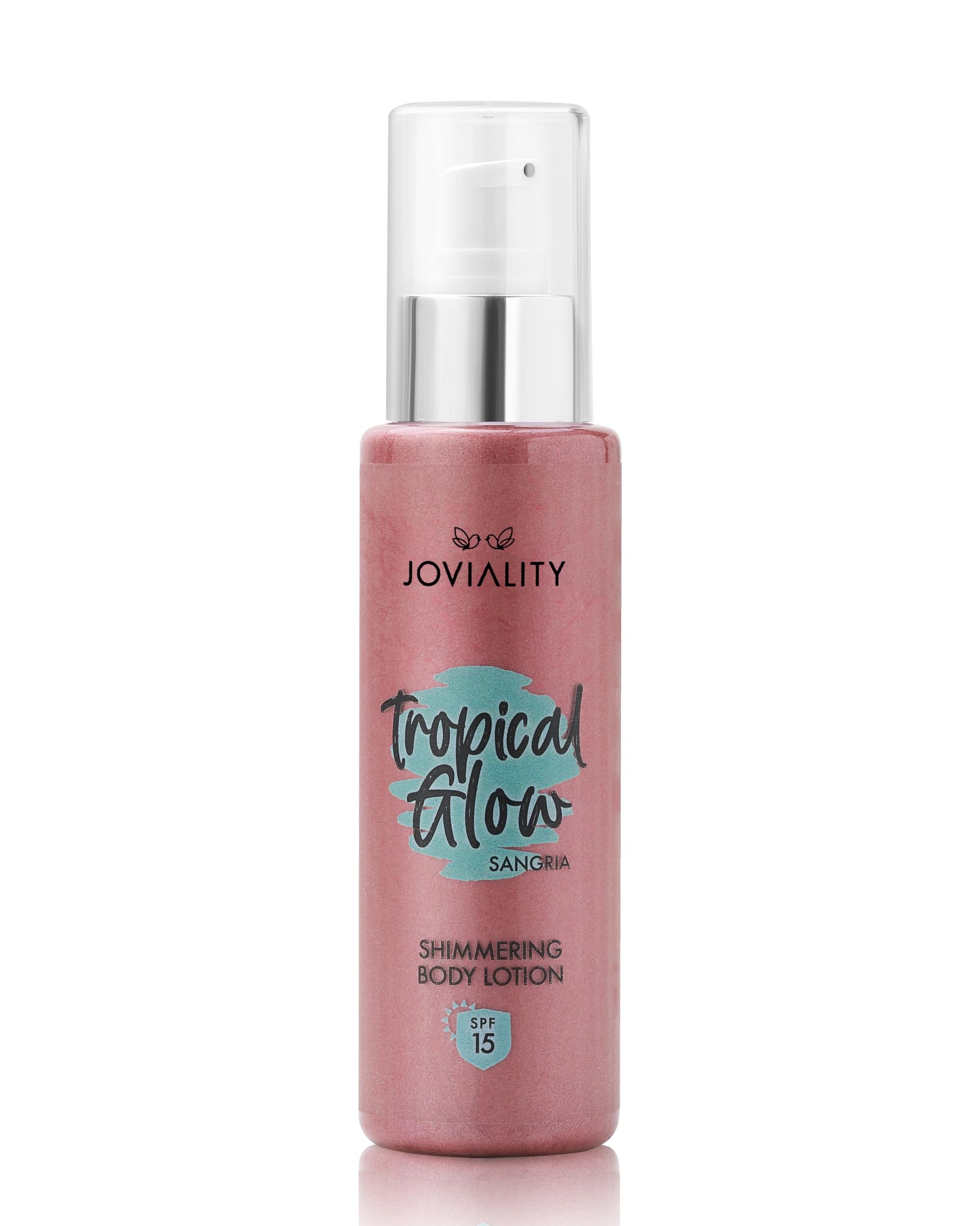 Joviality Tropical Glow Shimmering bronzing Lotion SPF15 Sangria