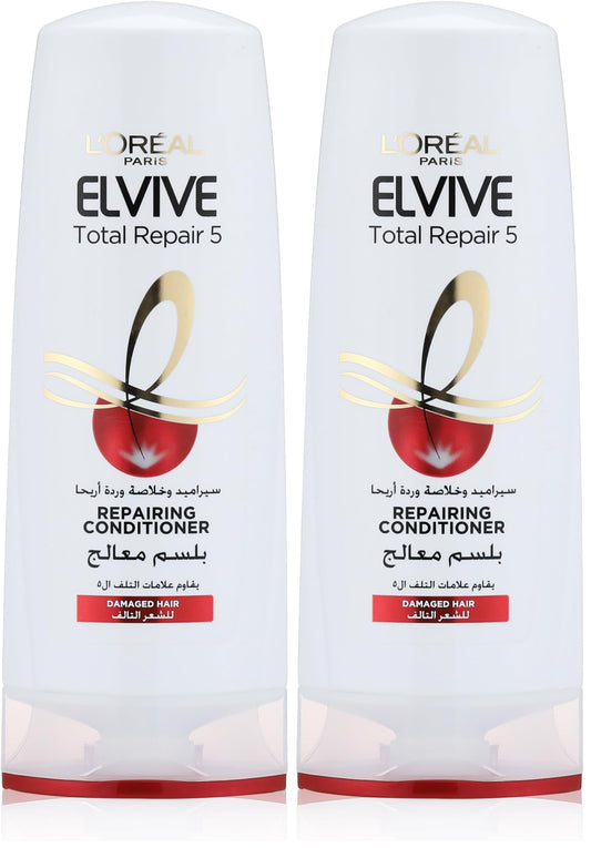 L’Oréal Paris L'Oréal Paris Elvive conditioner total repair 5-360 ml (Pack of 2)