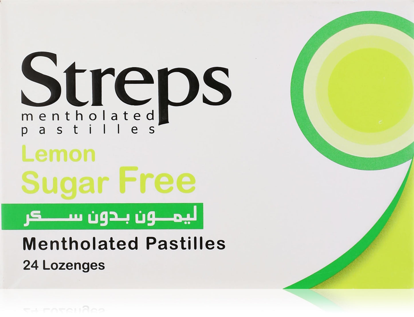 Luna Streps lemon (sugar free) box 2 strip