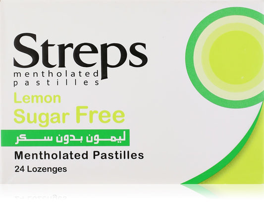 Luna Streps lemon (sugar free) box 2 strip