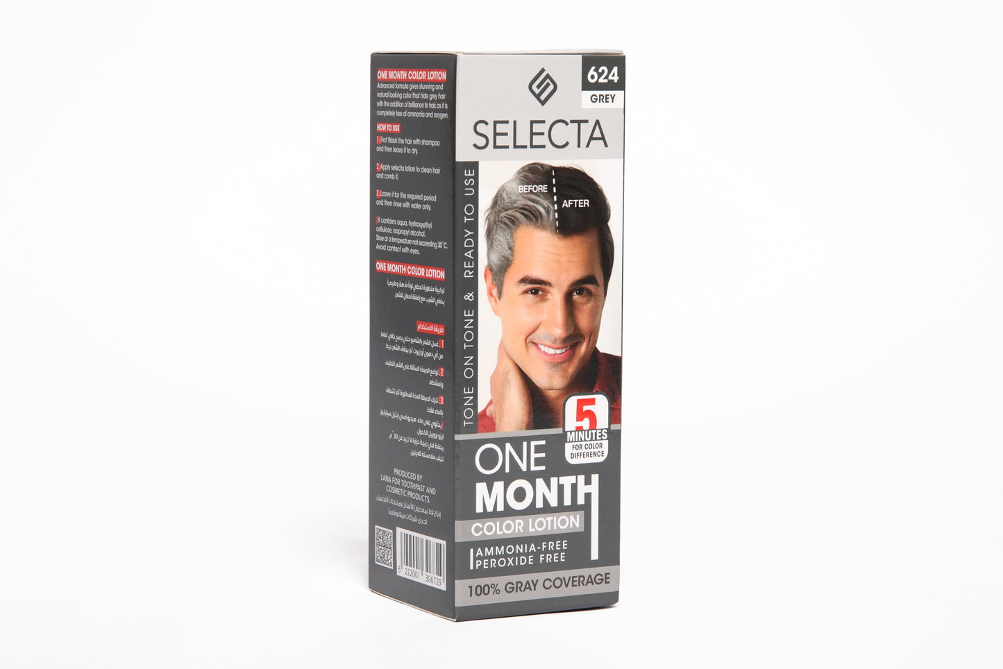 Melano Pharma Selecta grey 624 color lotion, 100 ml