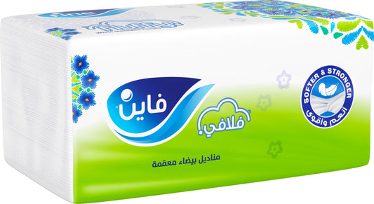 Fine Fluffy Facial Tissues 480 Sheets, 2 Ply
