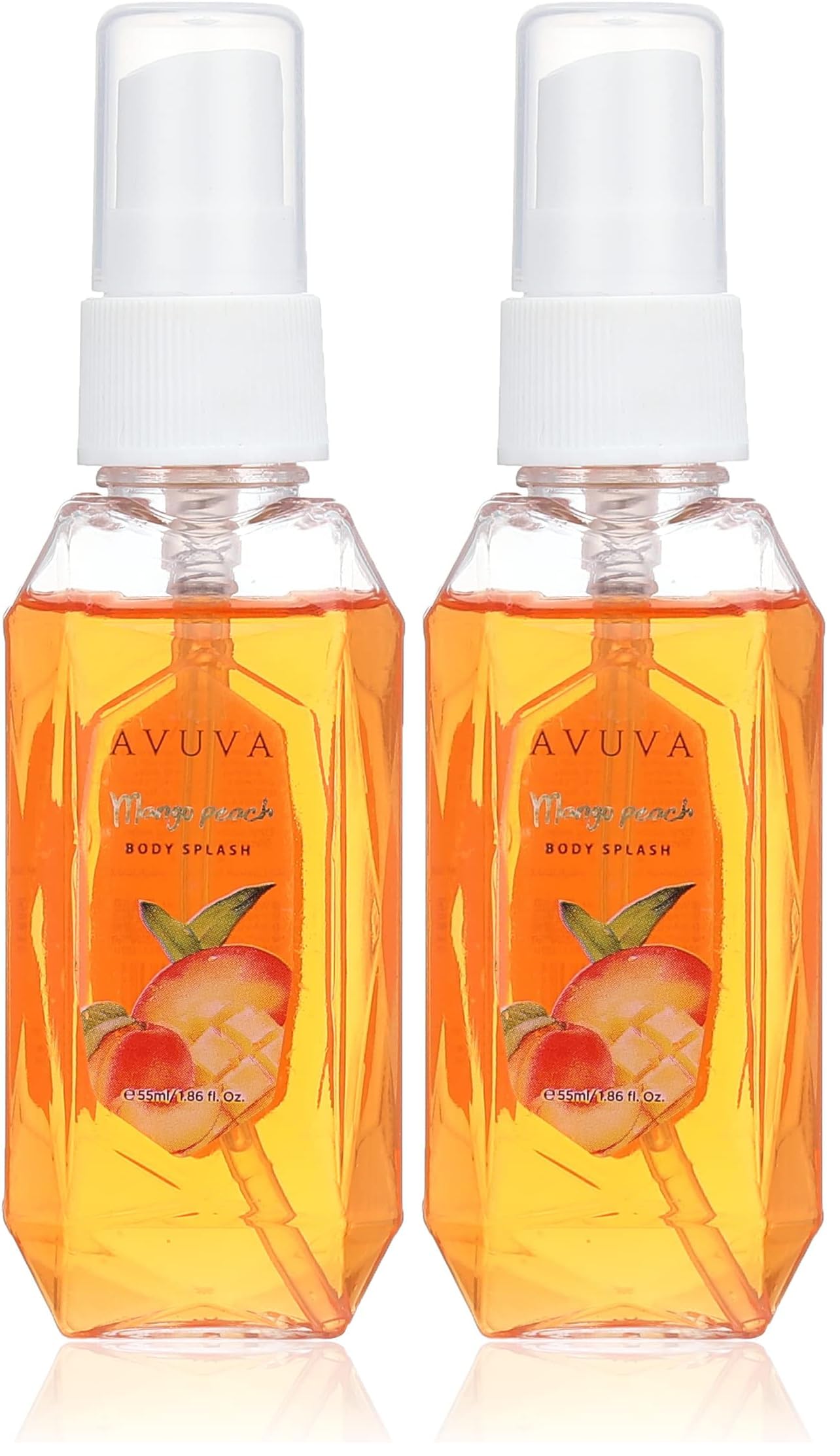 Avuva Body Splash Mango Peach 55 ml (Pack of 2)