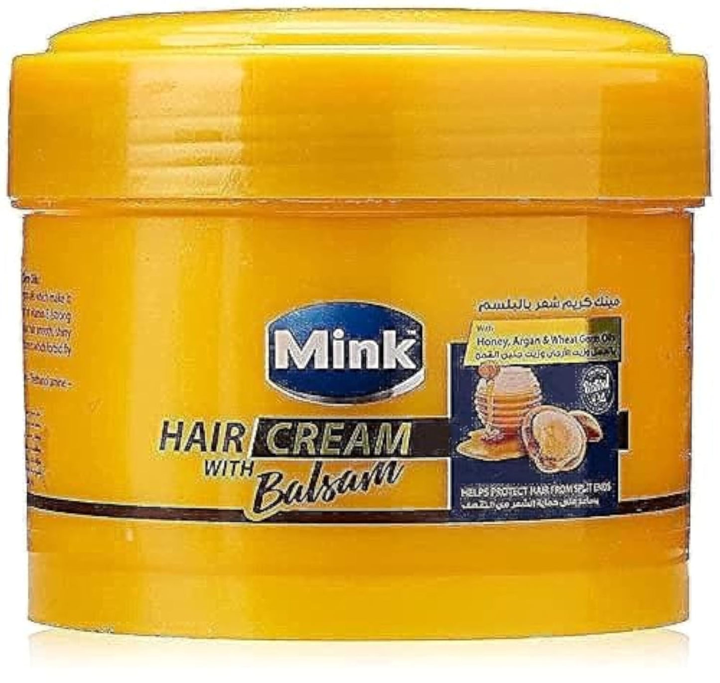 Mink Hair Cream with Balsam, Honey, Argan and Wheat Germ Oils - 200 ml