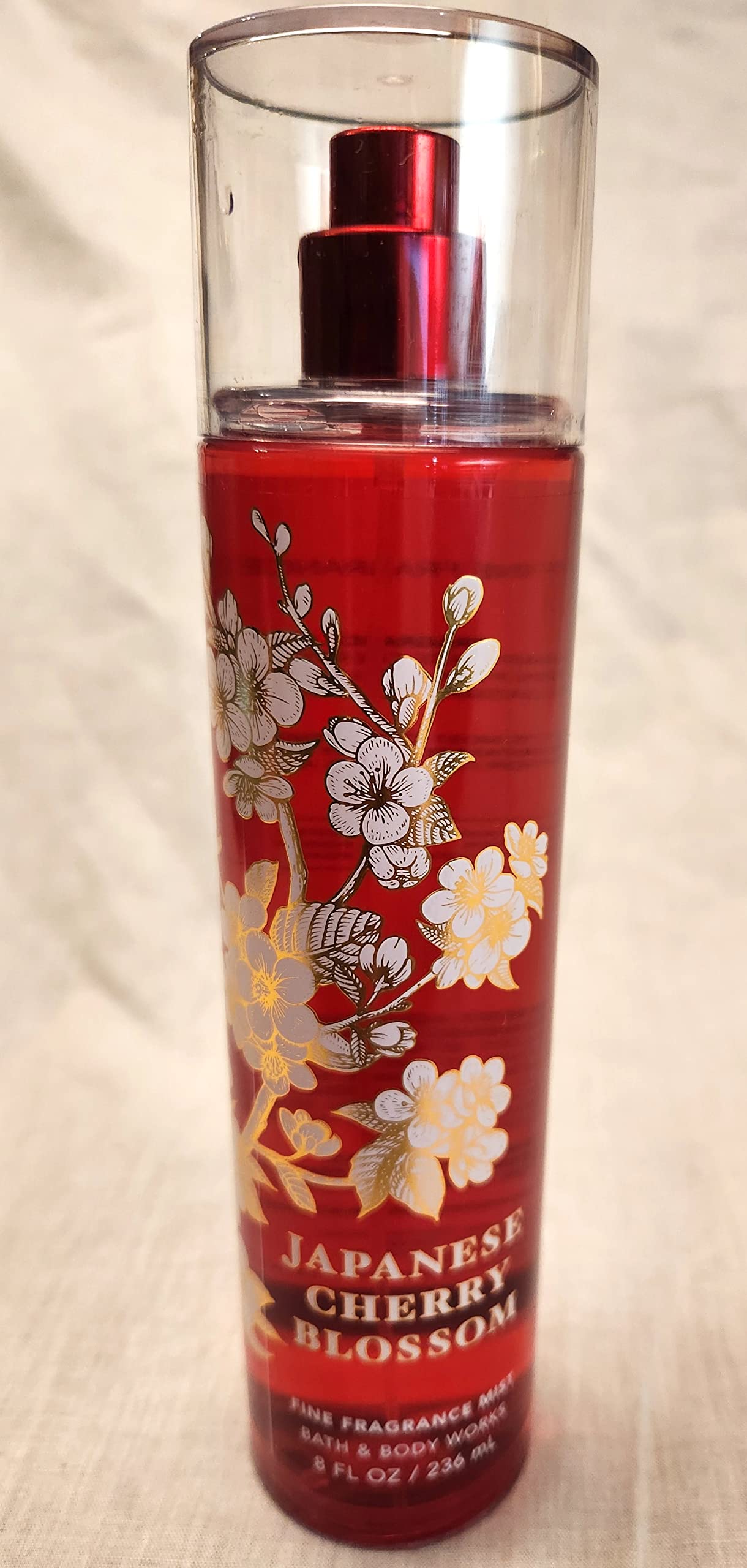 Bath & Body Works Bath and Body Works JAPANESE CHERRY BLOSSOM Fine Fragrance Mist 8 FL OZ (Packaging Varies)