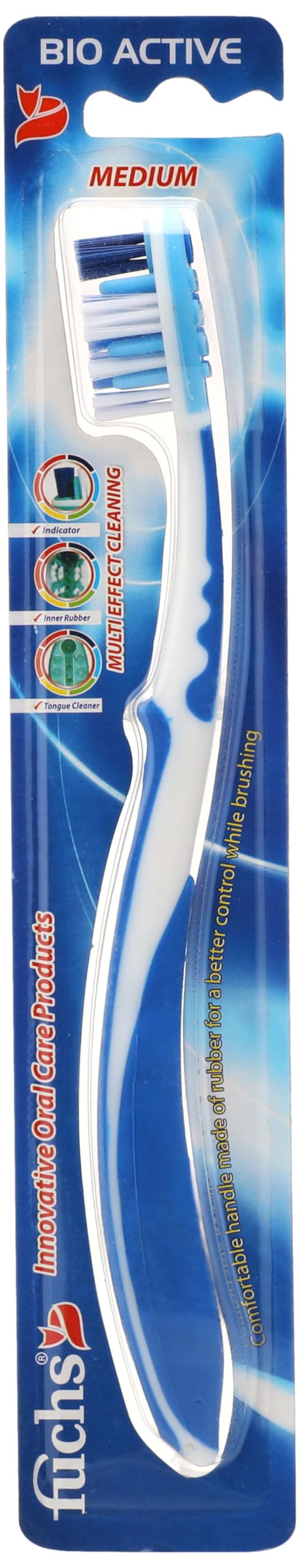 Fuchs فرشاة فوكس بايو اكتيف (Toothbrush Fuchs Bio Active ) , assorted color