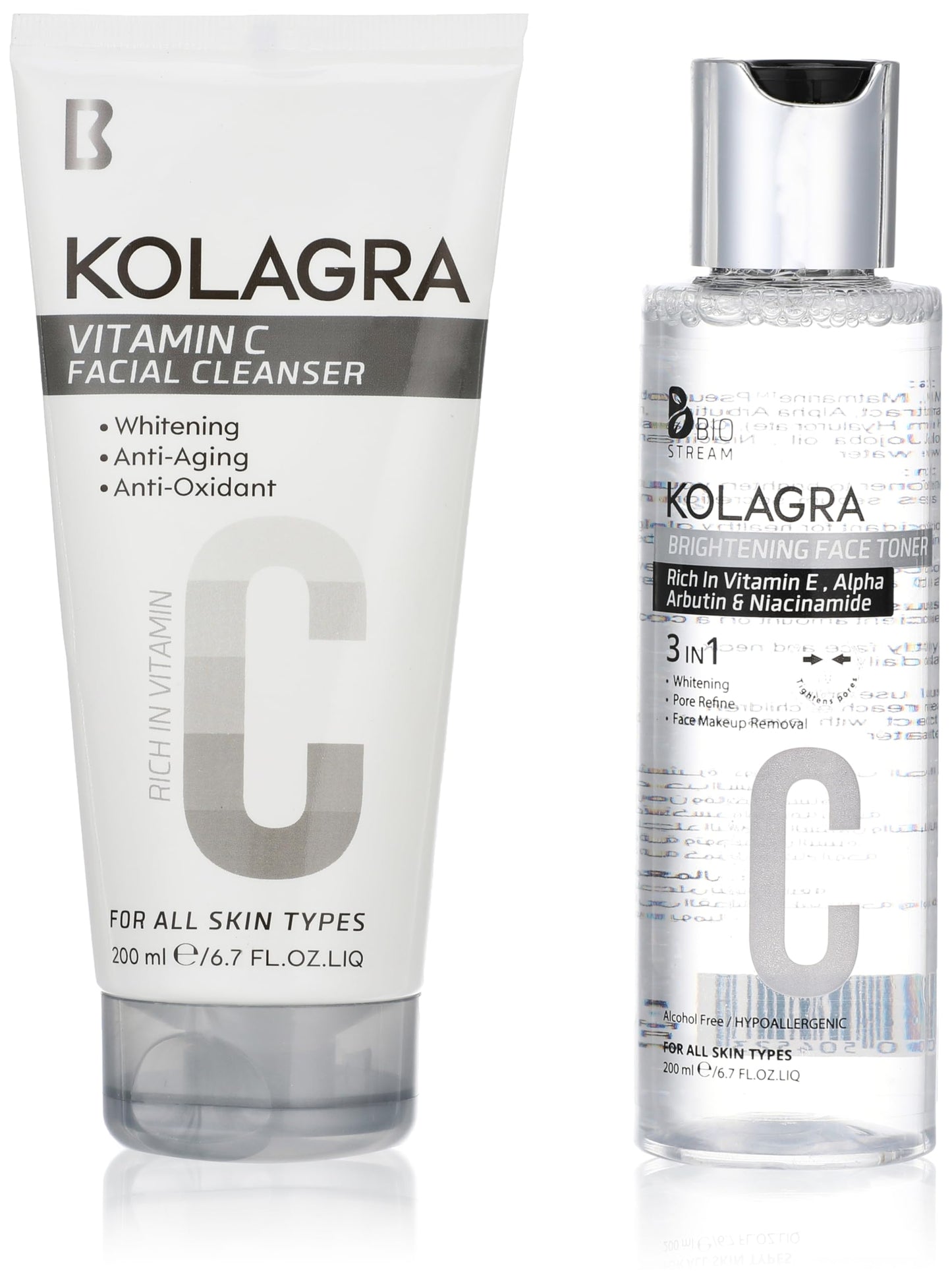 Kolagra Promo Pack - Facial Wash + Toner
