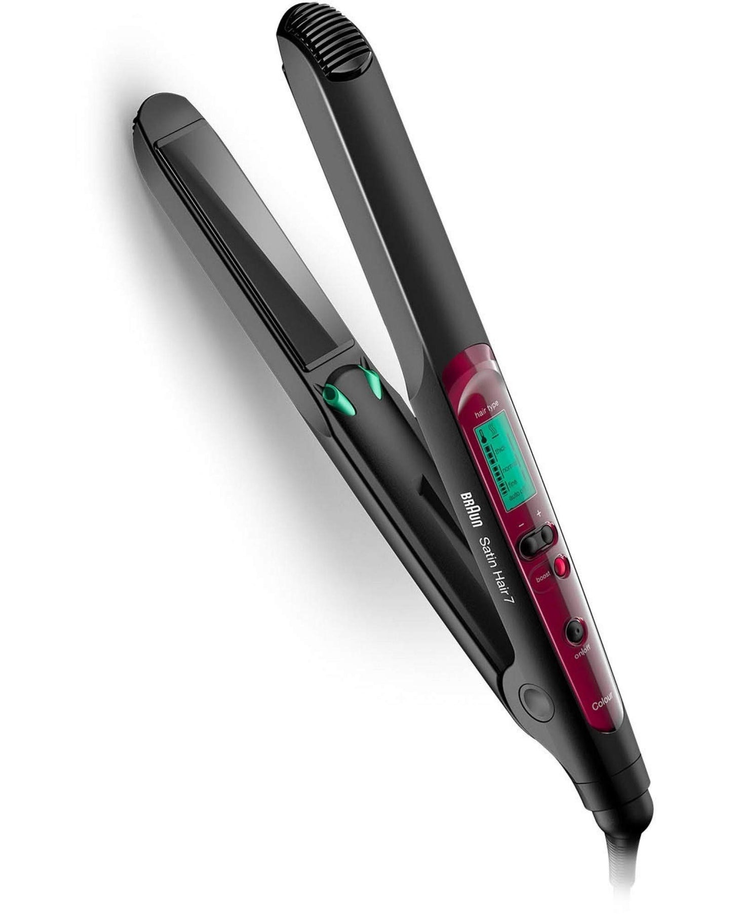 Braun Satin Hair 7 ST750 Straightener with Colour Saver Technology & IONTEC Technology – International Warranty